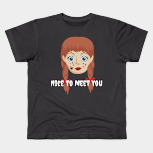 Nice to meet you Kids T-Shirt